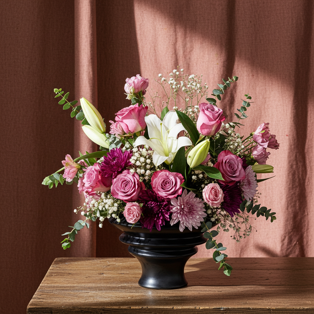 باقة ميكس مع فاز بورسلان