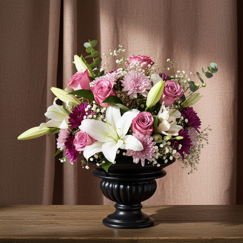 باقة ميكس مع فاز بورسلان