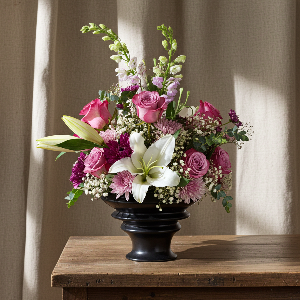 باقة ميكس مع فاز بورسلان